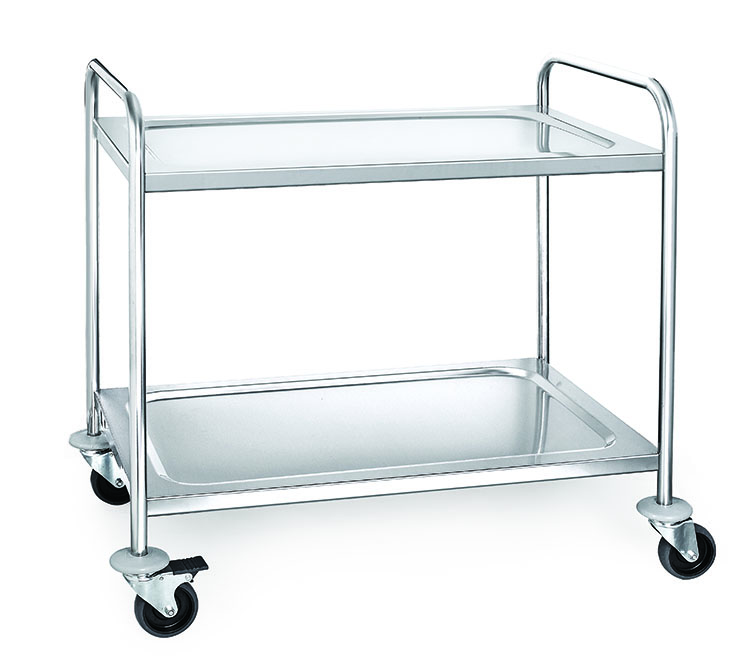 Demontable Service Trolley 90X60X18 cm (2 Shelves)