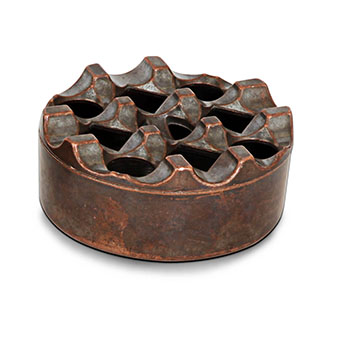 Yuvarlak Bronz Döküm Küllük