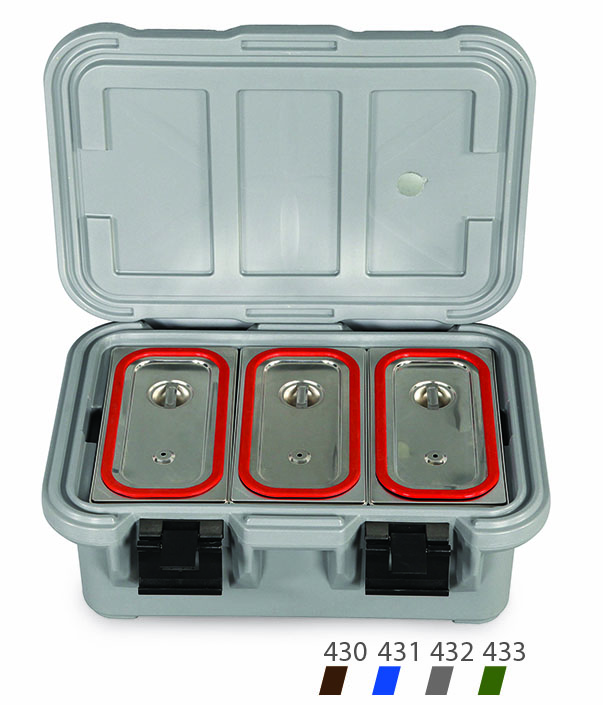 Thermobox Max. Gn1/1-100 (Gri Renk)