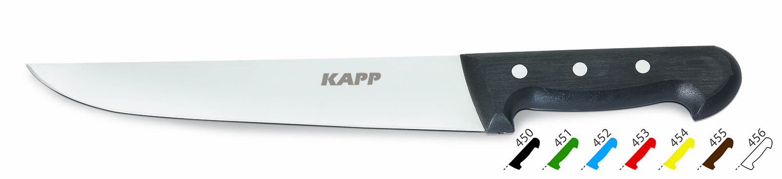 Butcher Knife 19 cm Red
