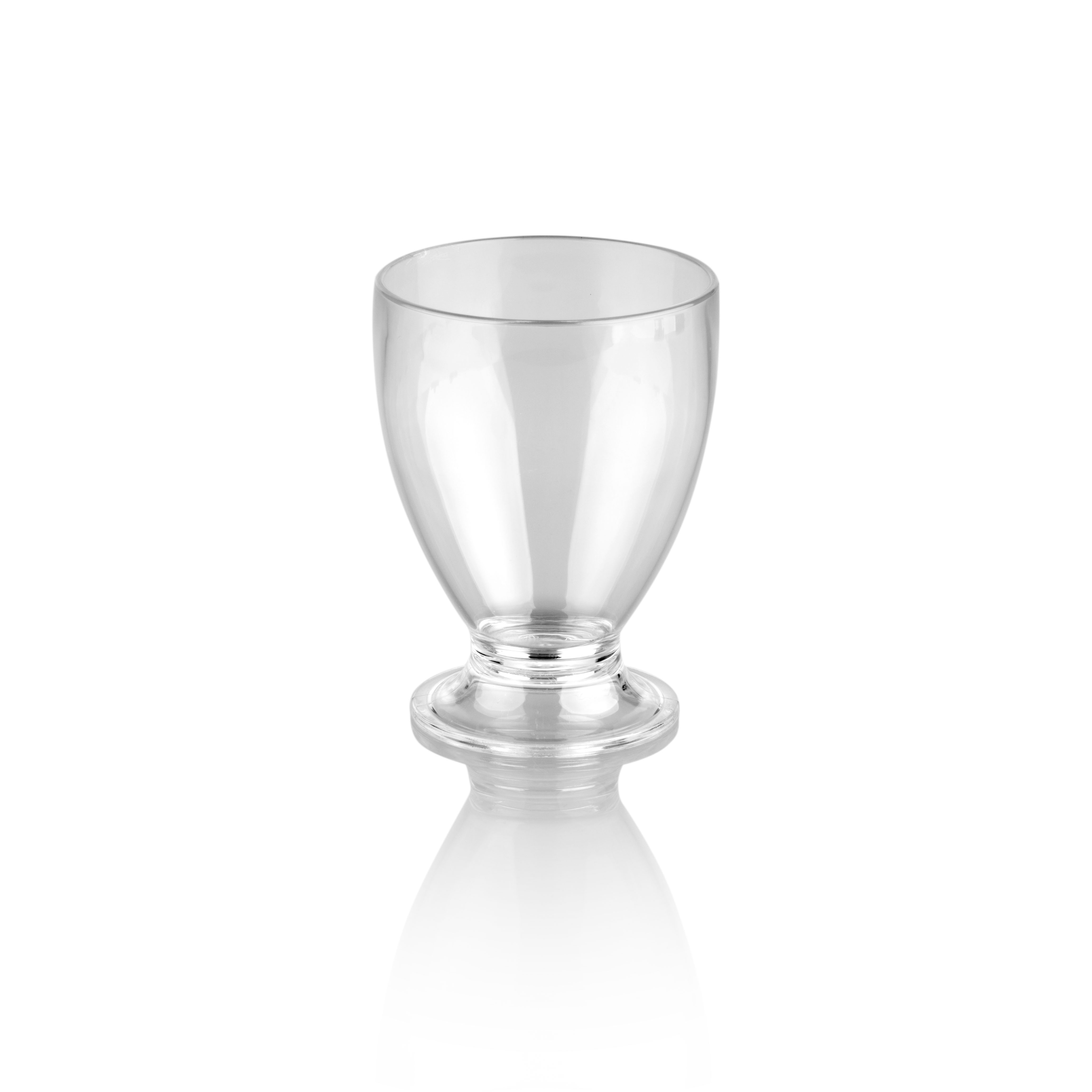 Kırılmaz Ayaklı Bardak - Şeffaf 295 Ml