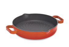 Lava Döküm Yumurta Sahanı 22 cm - Kırmızı