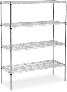 Perforated Shelves With 4 Floor 360X610X1800 mm