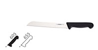 Dişli Ekmek Bıçağı 21 cm Siyah