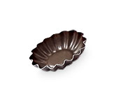 Ribbed Oval Mini Mould 45 mm
