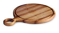 Saplı Pizza Tahtası - Ireko 28 cm